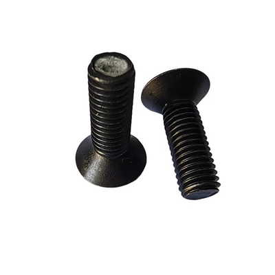 顧客の要求 合金鋼 フルスレッド フラット Countersunk ヘッド ヘックスソケットキャップスクリュー