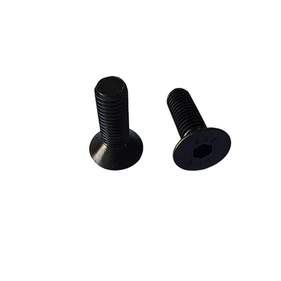 顧客の要求 合金鋼 フルスレッド フラット Countersunk ヘッド ヘックスソケットキャップスクリュー