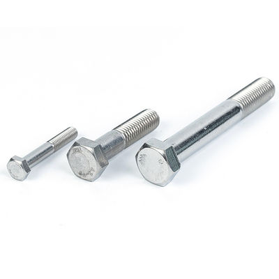 シンプル・フィニッシュ・スティール・ヘックス・ボルト DIN931
