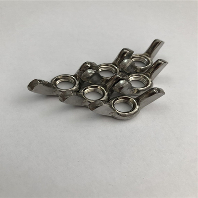 304 ステンレス スチール 羊角ナッツ 手巻き蝶のナッツ パーソナライズ製品