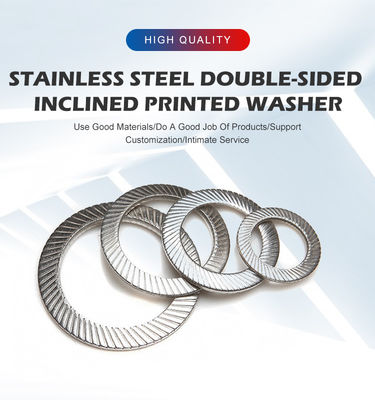 鉱山機器の交換のための不鋼鋼M3 双面クネルロック洗浄機