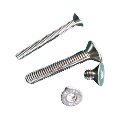 ステンレス・スチール・カウンター・シンク・ヘクサゴン・ソケット・スクリュー・アンド・フラットヘッド M2M3M4M5M6