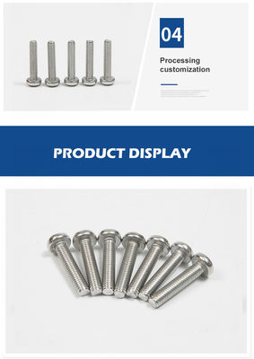 メトリック計測システム ステンレススチール304 クロス・インセス・パン・ヘッド・マシン・スクリュー