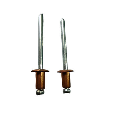 工業用海事および建設用 汎用ブラス式オープンエンド・ラウンド・ヘッド・ポップ・リベット