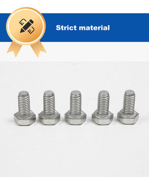 カスタムヘックスフルスレッドチタンボルト M3 M5 M6 M8 DIN標準とステンレス鋼
