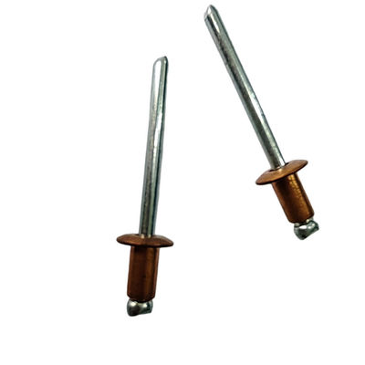 自動車および海洋用途のためのサンプルフリーブラスオープンエンド・ラウンドヘッドリベット