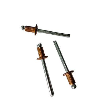 自動車および海洋用途のためのサンプルフリーブラスオープンエンド・ラウンドヘッドリベット