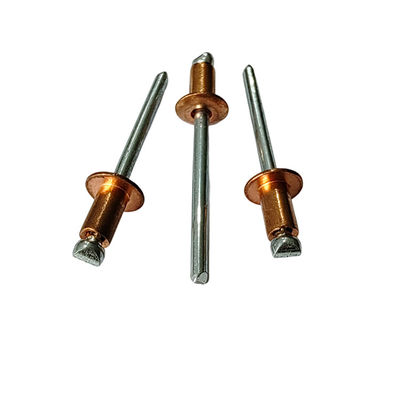 自動車および海洋用途のためのサンプルフリーブラスオープンエンド・ラウンドヘッドリベット