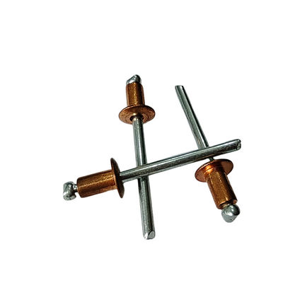 機械製造および自動車用途用 磨いた銅のオープンエンドポップリベット