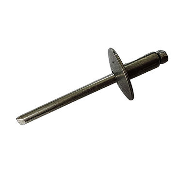 高負荷容量 オープンタイプ 鋼鉄 引くリベット 大型 縁 鮮やかな仕上げ