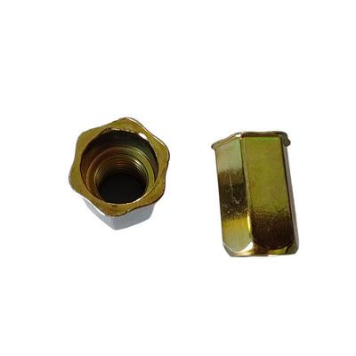 メトリック 黄色 亜鉛 塗装 炭素 鋼 フル ヘックス スレッド オープン ニット ナッツ 長持ち