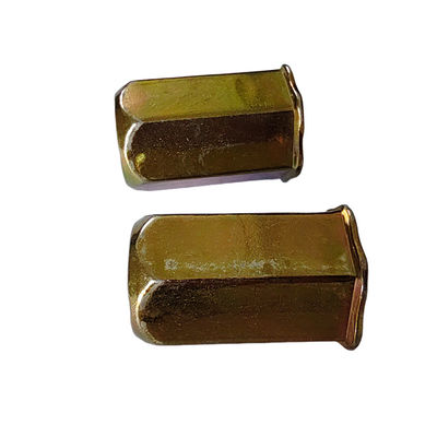 黄色い亜鉛塗装 炭素鋼 小型頭 フルヘックススレッド ニットナッツ あなたの利益のために