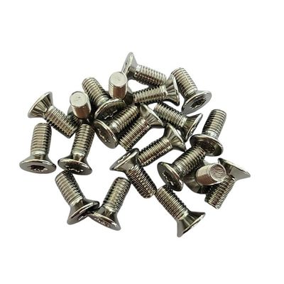 304 316 ステンレス鋼 六角ソケットヘッド マシン スクリュー アレンボルト 磨いた固定器具