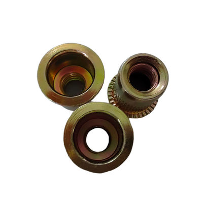 銀亜鉛塗装 工業用用 カーボン鋼 ロープ式 オープン ニットナッツ