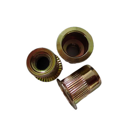 銀亜鉛塗装 工業用用 カーボン鋼 ロープ式 オープン ニットナッツ