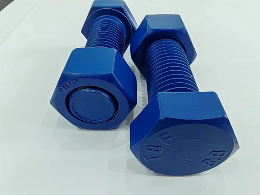 オーダーメイド ストッドボルト 外部 プレインコーティング 10mm-1000mm 長さ
