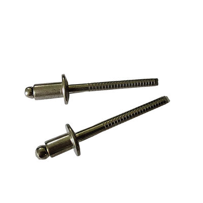 ステンレス スタンダード ニット 3.0mm オープン エンド ブラインド ニット 自然 カラー 丸い 頭