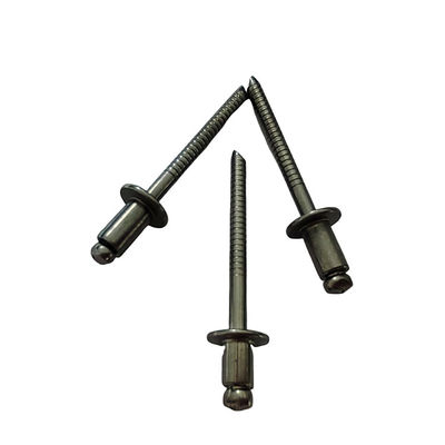 ステンレス スタンダード ニット 3.0mm オープン エンド ブラインド ニット 自然 カラー 丸い 頭