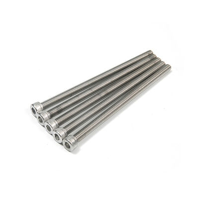 A級ステンレス鋼DIN912半糸ヘックスソケットスクリュー 高強度