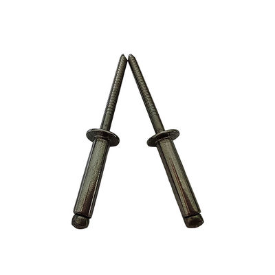 12mm オープン エンド ブラインド ニット ステンレス 丸型 頭 白 標準 ニット 高強度