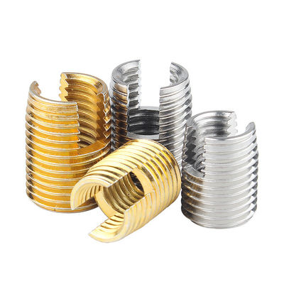 メトリックとAISIステンレス鋼スロットセルフタッピングスレッド挿入 3mm-3000mm 長さ