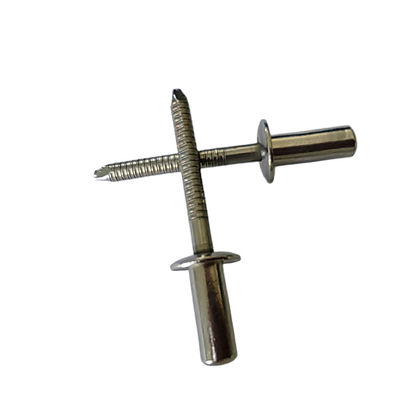 DIN 標準 耐腐蝕 閉ざされた末端 ステンレス 丸型 頭 ブラインド ニット