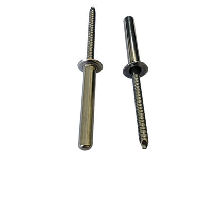 高強度ステンレス鋼 倒れ式ブラインドリベット 直径3.2mm/4.0mm/4.8mm/6.4mm