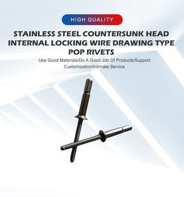 メトリック構造リベット 高強度ステンレス鋼製の輝く非コーティング