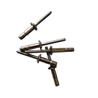 DIN 標準 ステンレス 鋼 で の ドーム ヘッド と 解鎖 タイプ の ユニ グリップ ブラインド リベット