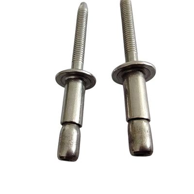 ステンレス鋼 ブラインドリベット ドームヘッド ポップリベット 鮮やかな仕上げ カスタムリベット