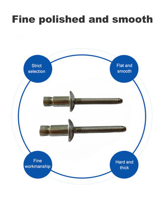 4.8mm 直径 304 ステンレス鋼 モノボルト ブラインドリベット 太陽光発電産業用