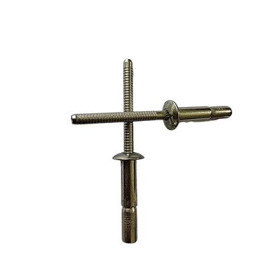 3.2mm4.0mm4.8mm6.4mmステンレス鋼 304/316 オープンタイプドームヘッドブラインドニット