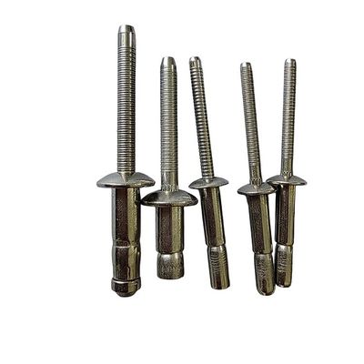 アイアンカップ 描画 ネイルコア 内側をロックするためのリベット 明るい仕上げ 4.8/6.4/7.8mm