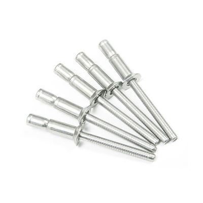 銀色 完成型 丸型 ヘッド 引く 304 ステンレス スチール オープン カウンターシンク ヘッド ブラインド リベット