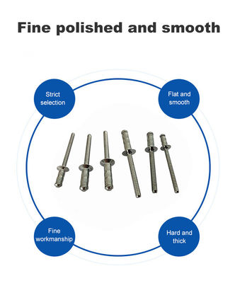 競争力のある多握りブラインドリベット ステンレス鋼材