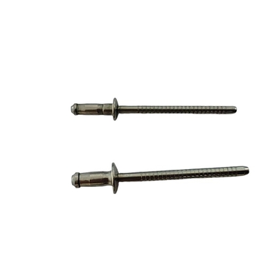 カウンターサングヘッド 固体ブラインドニット 3.2mm 4.0mm 4.8mm 6.4mm シングルストランドコアニット