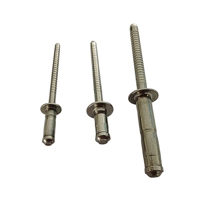 コントロールキノコ 丸いドーム ヘッド ブレイク 引く マンドル ブラインド ニット オープン エンド 3.2mm 4.0mm 4.8mm 6.4mm