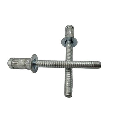 コントロール 炭素鋼 反沈頭 シングル ドラム ユニグリップ ブラインド ニット 3.2mm 4mm 4.8mm