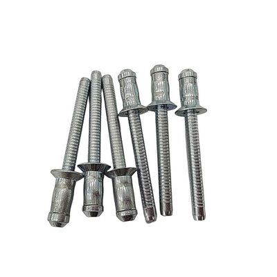 コントロール 炭素鋼 反沈頭 シングル ドラム ユニグリップ ブラインド ニット 3.2mm 4mm 4.8mm