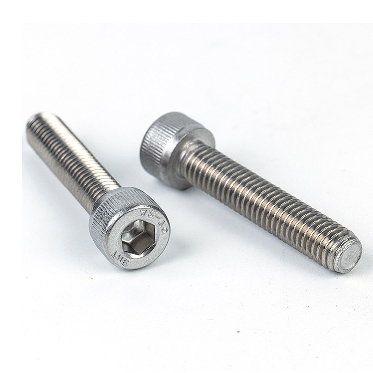 固定材の生産強度Aレベル 304/316 平面仕上げの六角ソケットスクリュー