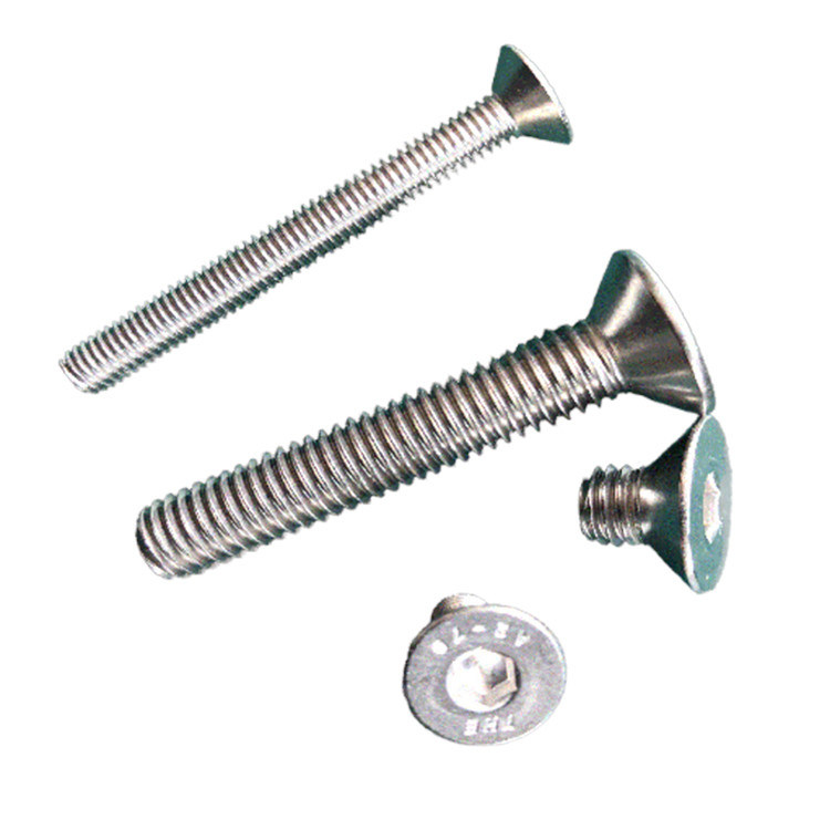 スタッドレスタイヤのフラットカウンターシンクヘッドマシンスクリュー