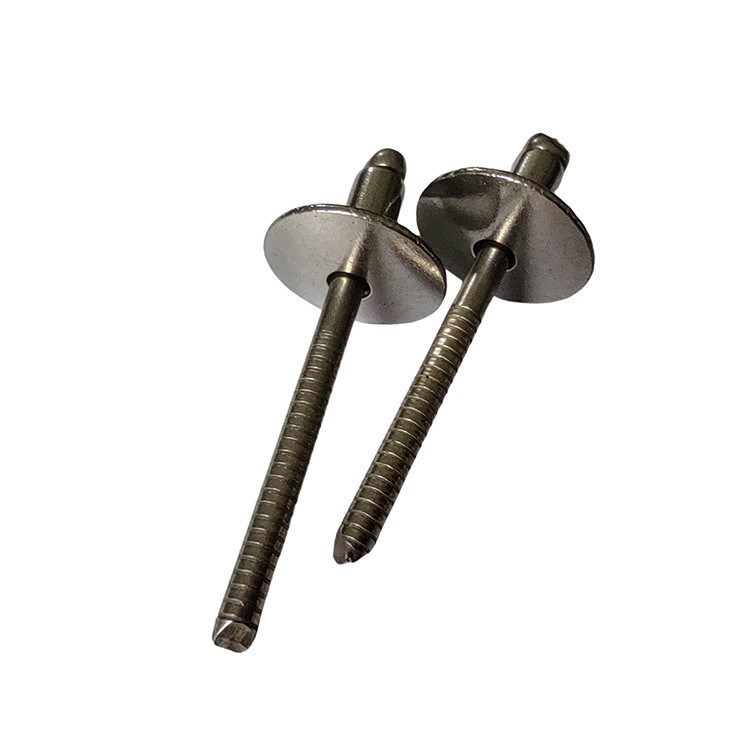 CNC回路 装備 オープン タイプ 鉄 ブラインド リベット 急速な組立のための大きな縁の丸い頭