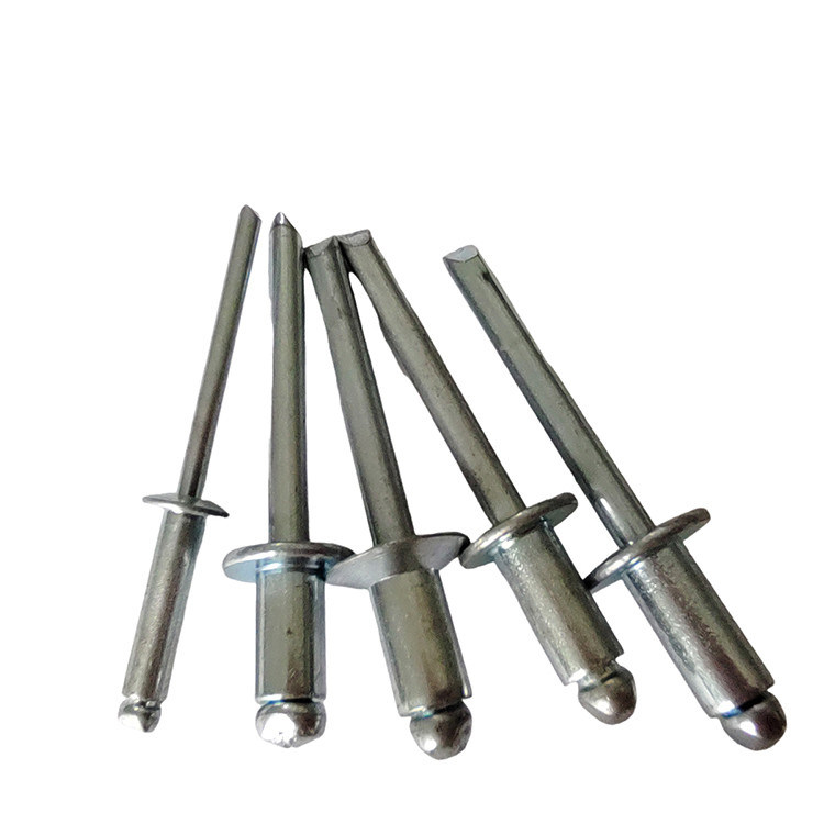 3.0mm オープン エンド ブラインド ニット 自然/カラー 鉄 丸頭 ニット 明るい仕上げ