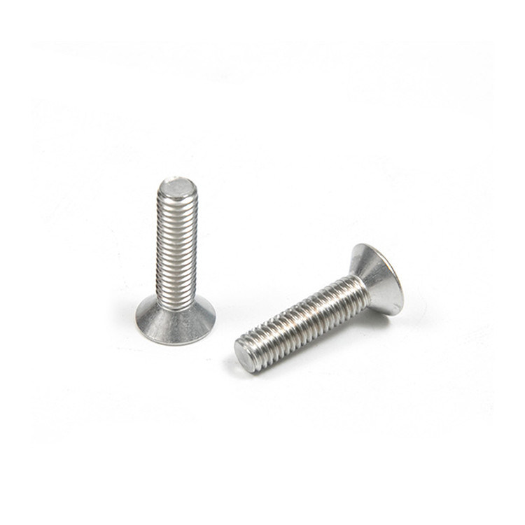 直接ステンレス鋼 M4 M5 M6 M8 フラットソケットヘッドスクリューコネクタと長持ち