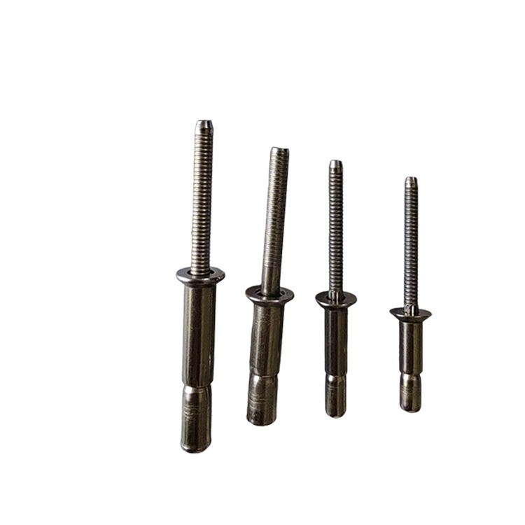 メトリック構造リベット 高強度ステンレス鋼製の輝く非コーティング