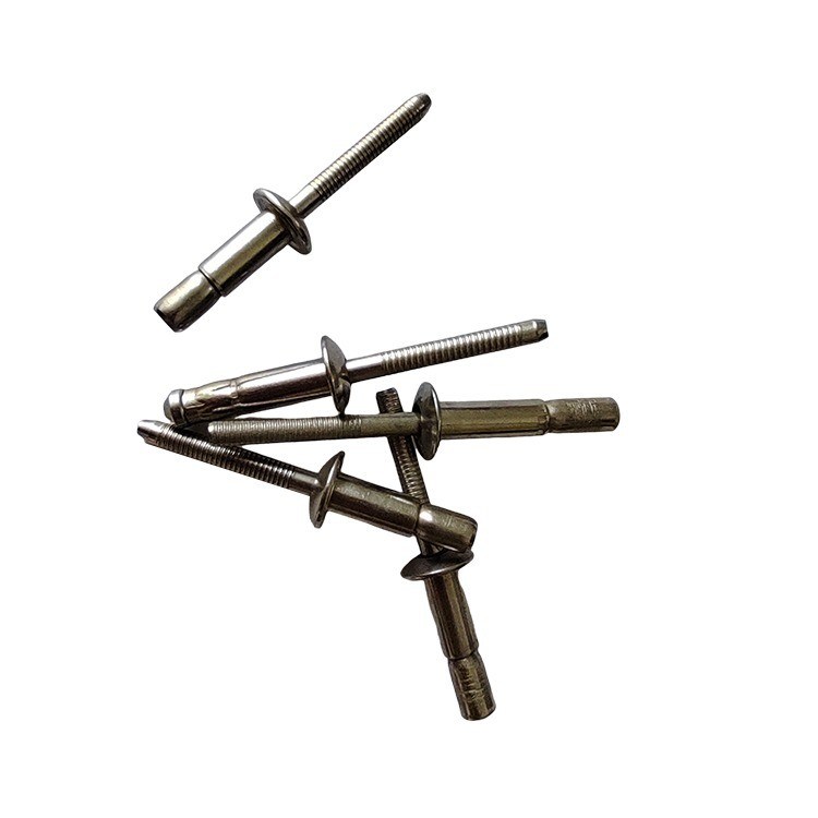 DIN 標準 ステンレス 鋼 で の ドーム ヘッド と 解鎖 タイプ の ユニ グリップ ブラインド リベット