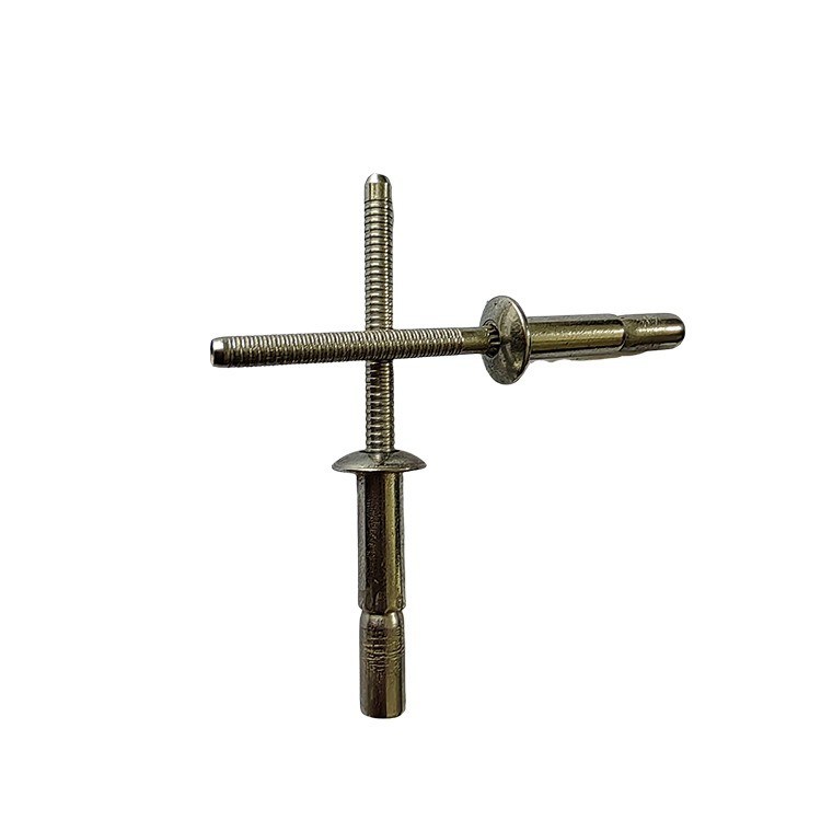 3.2mm4.0mm4.8mm6.4mmステンレス鋼 304/316 オープンタイプドームヘッドブラインドニット