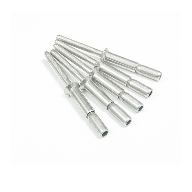 2024 ステンレス 鋼筋 ガルバナイズ 平面 オープン 丸型 頭 ブラインド リベット 銀色 仕上げ